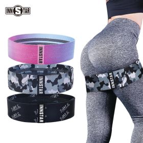 , Leopard Print Fabric Resistance Booty Bands With 3 Strength Levels