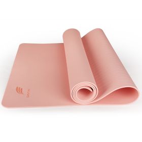 , Eco-Friendly Tpe Yoga Mat With Double-Sided Non-Slip Surface
