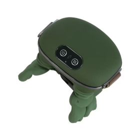 Neck Massager with Heat for Pain Relief Deep Tissue Cordless Electric Back Massager with Fingers Portable Rechargeable Neck and Shoulder Massager