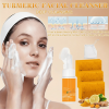 Turmeric Soap Wash and Care 4 Piece Set, Tuemeric Facial Cleanser & Turmeric Soap