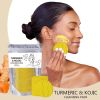 Turmeric Soap Bar, Turmeric Face Wash & Facial Wash Set for Face & Body